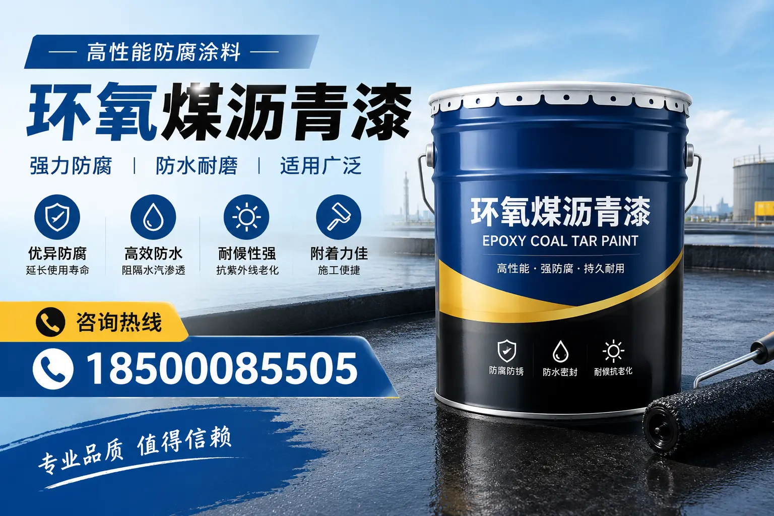 环氧煤沥青漆的主要成分与功能，泰州用户深度了解